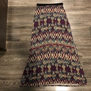 Free People Maxi High Slit Maxi Skirt